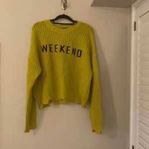 Forever 21 plus yellow sweater - Buy 1 get 1 free